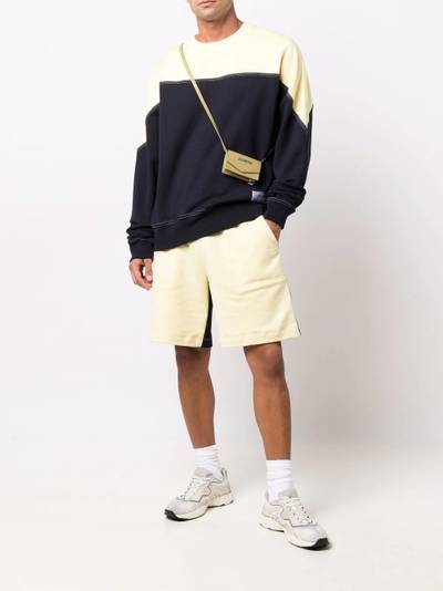 Marni two-tone colour-block shorts outlook