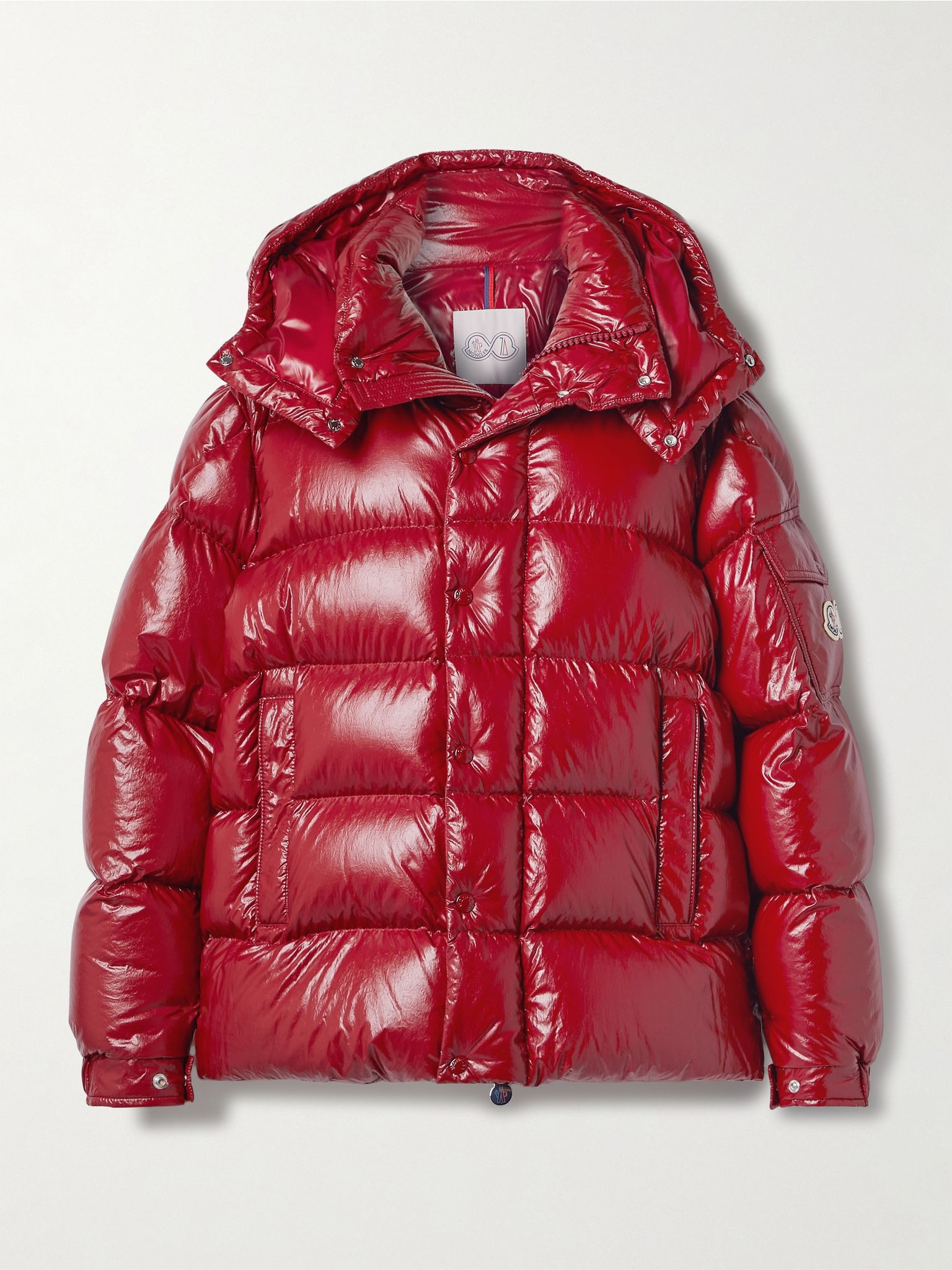 Maya quilted shell down jacket Red - 1