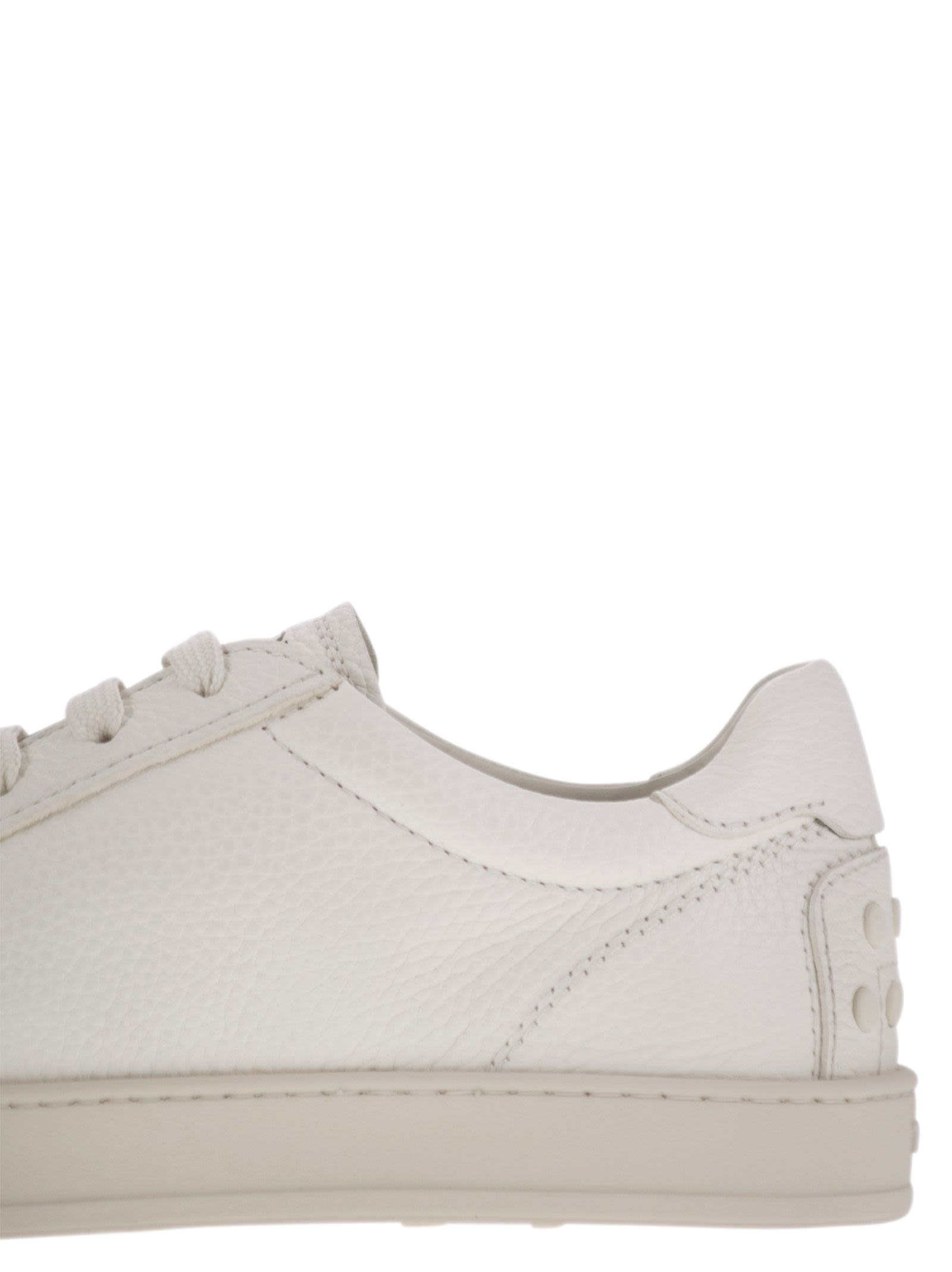 Tod's Men Hammered Leather Trainers - 7