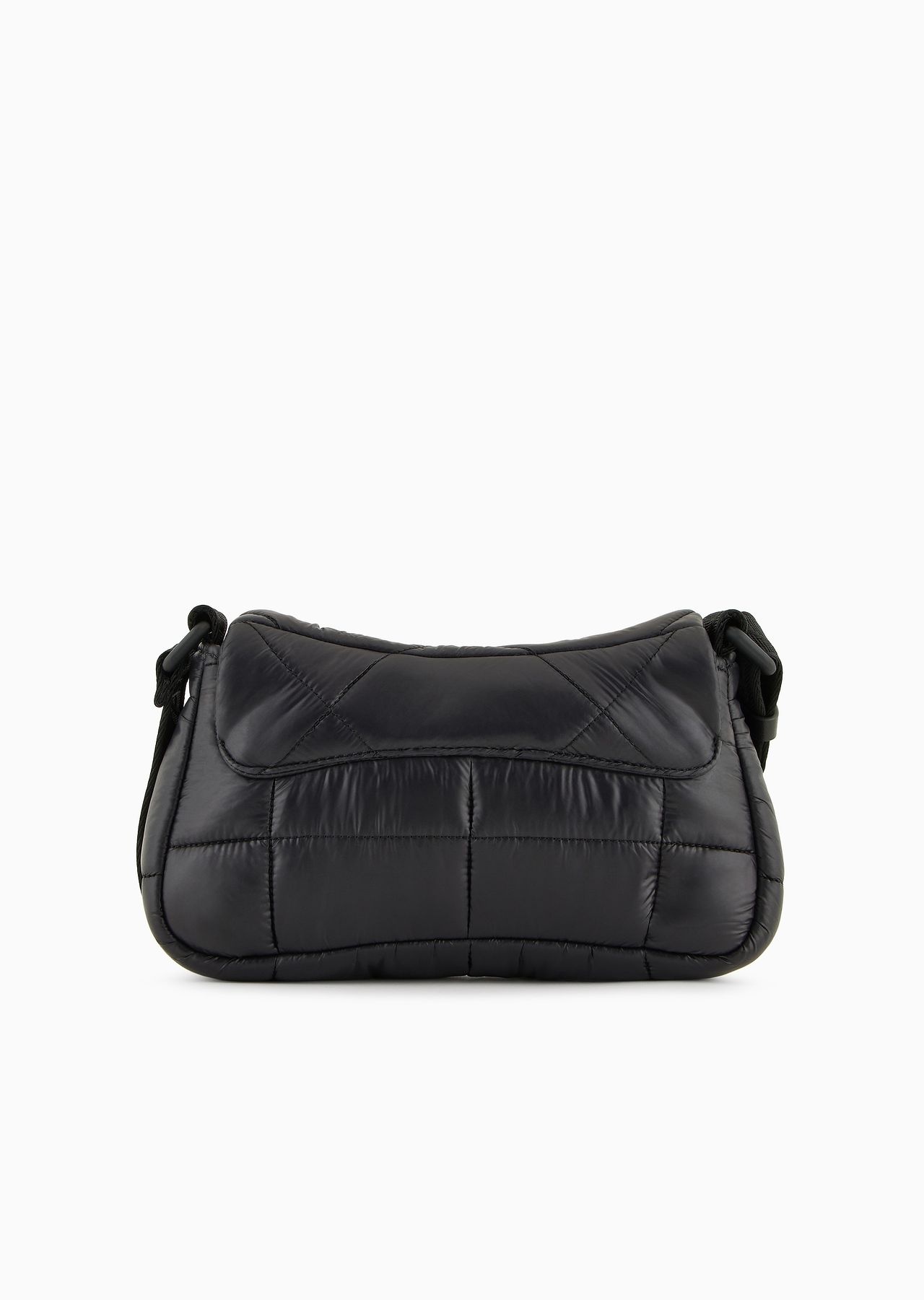 Baguette shoulder bag in quilted nylon - 3