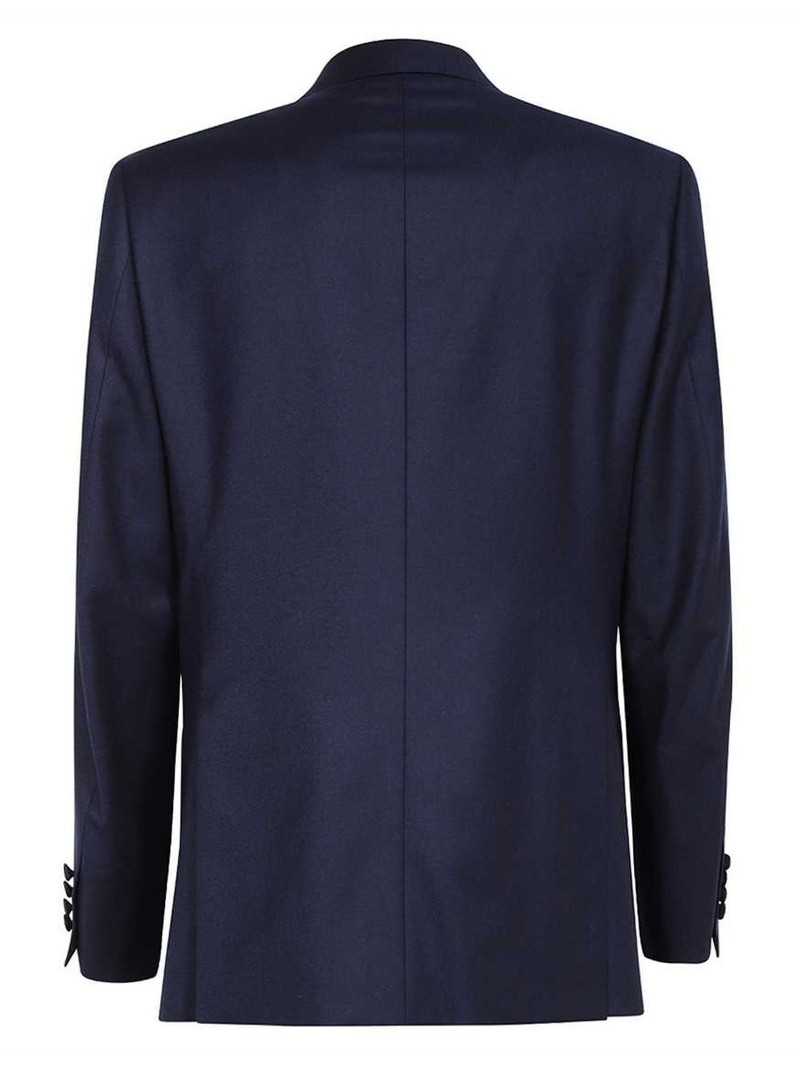 Brioni satin-lapels blazer outlook