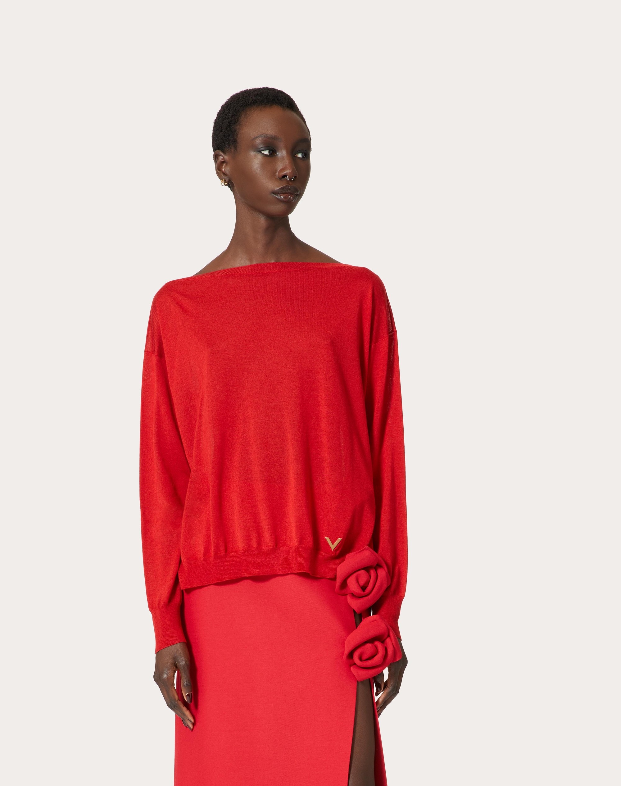 CASHMERE SILK JUMPER - 3