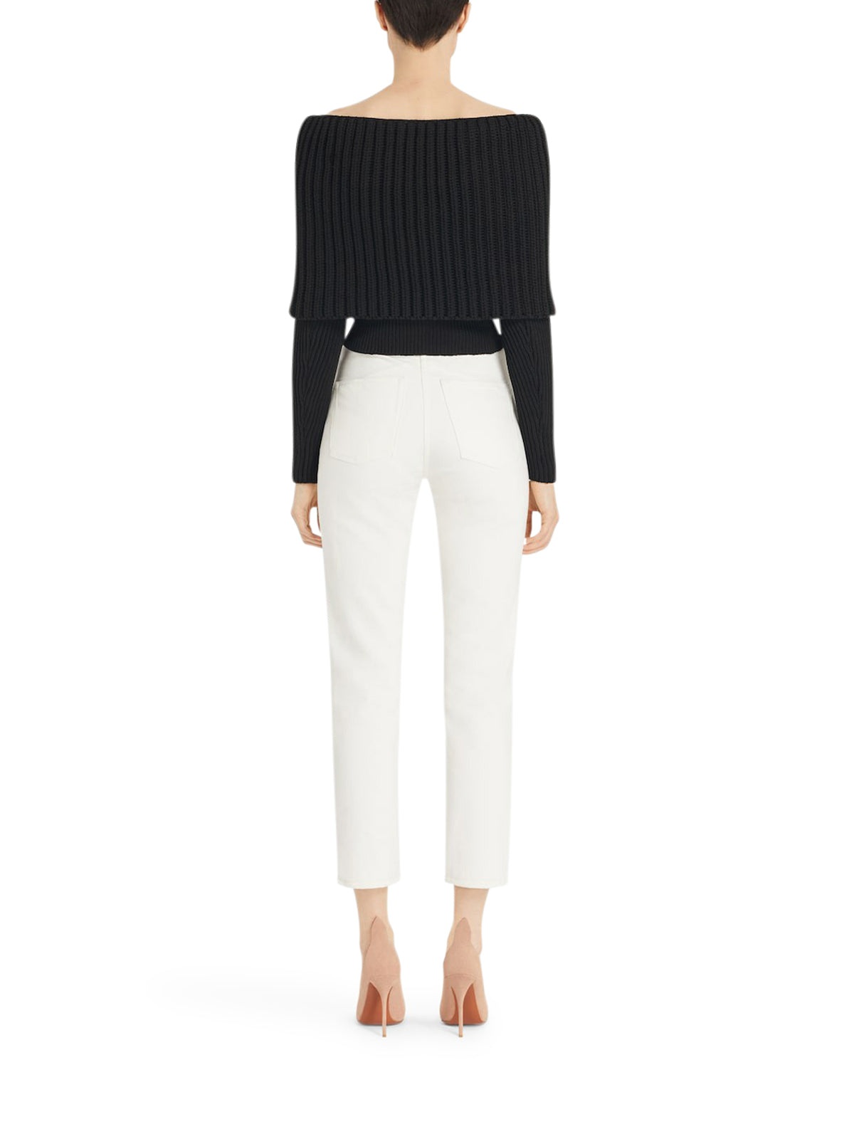 SWEATER WITH BARE SHOULDERS - 3