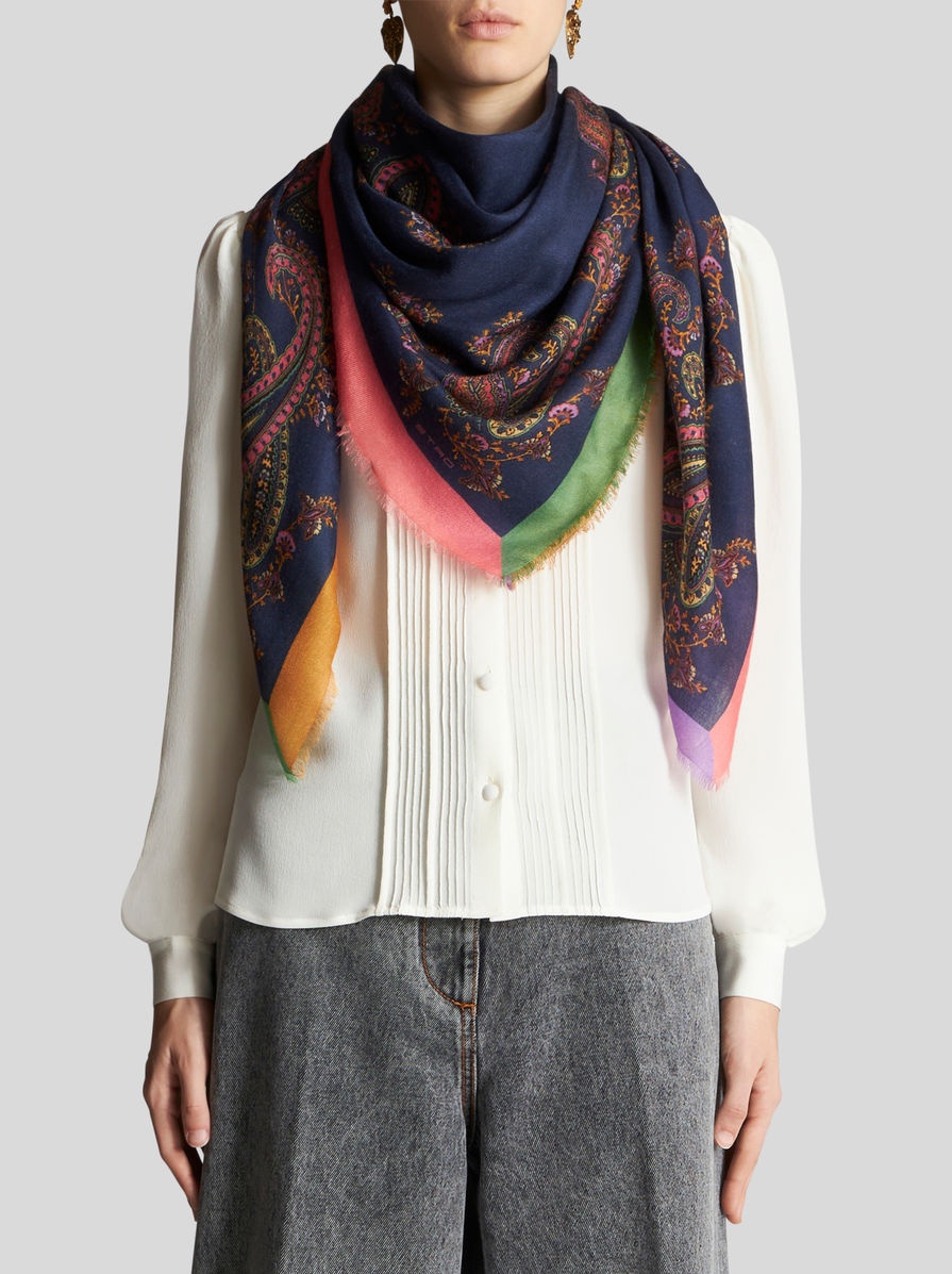 PAISLEY PATTERN SHAWL - 2