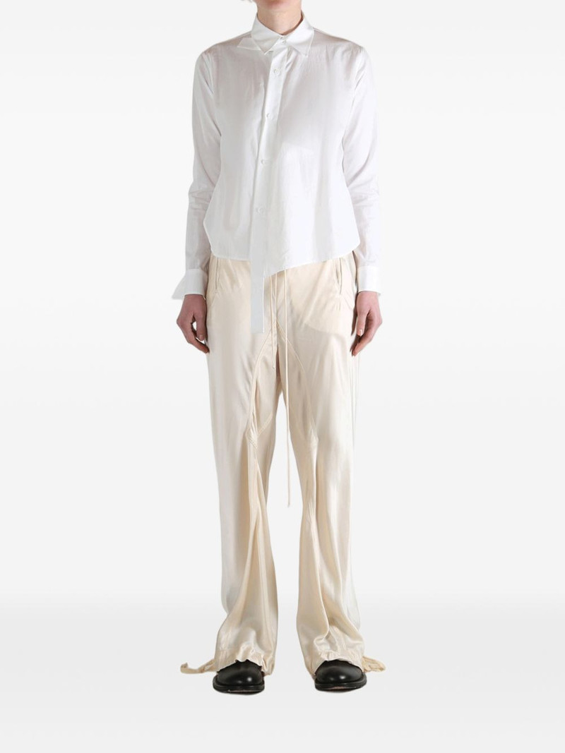 Yohji Yamamoto asymmetric shirt outlook