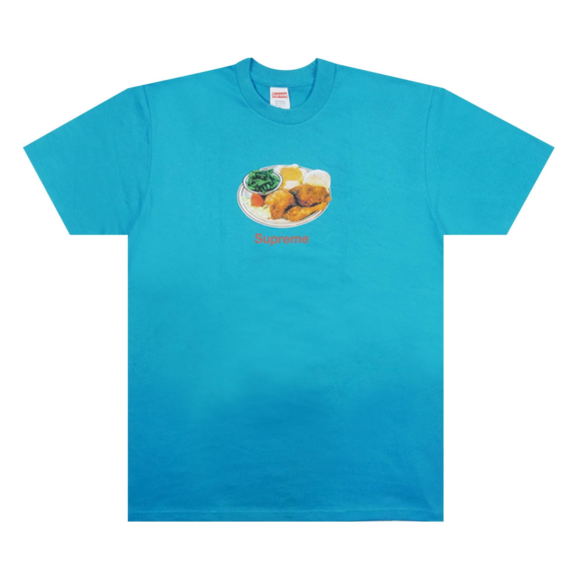 Supreme Chicken Dinner Tee 'Cyan' - 1