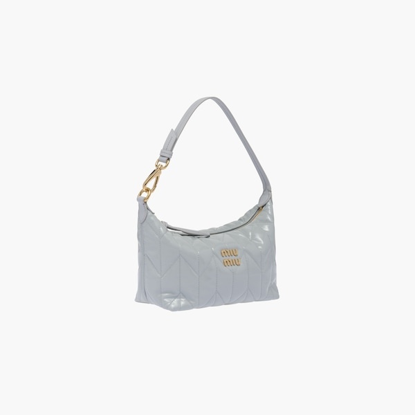 Miu Spirit matelassé ciré mini-bag - 6