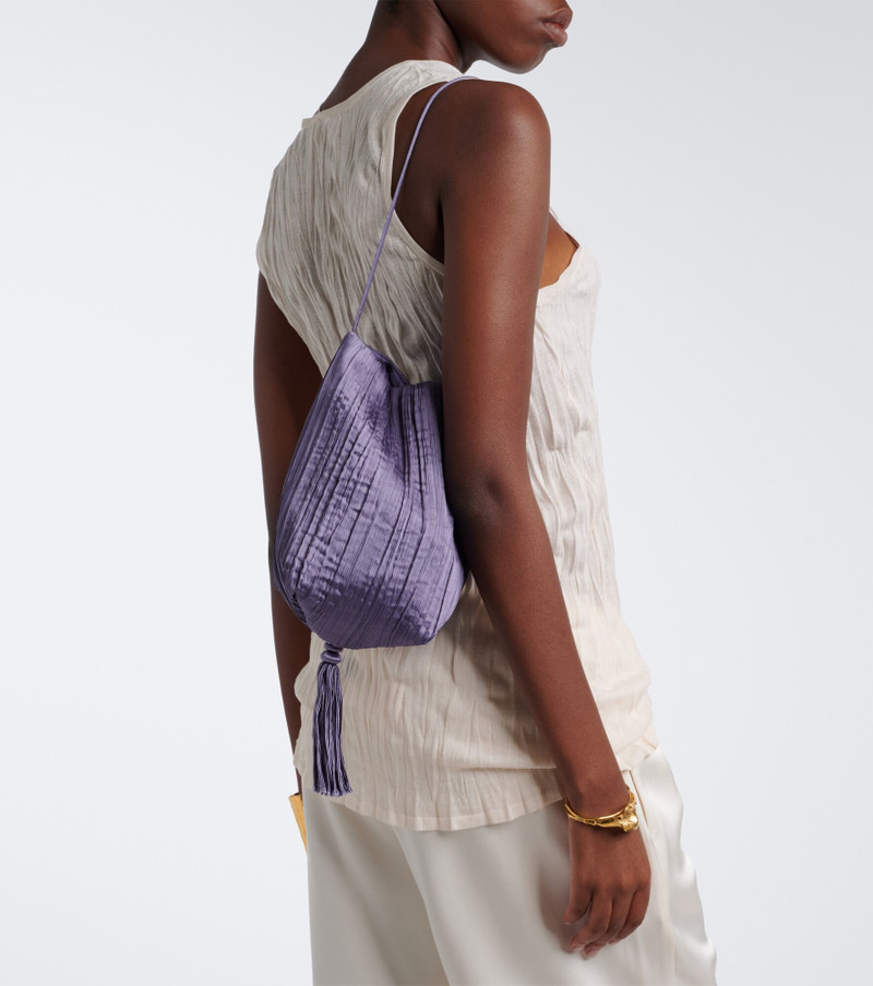 Esme Small satin shoulder bag 6