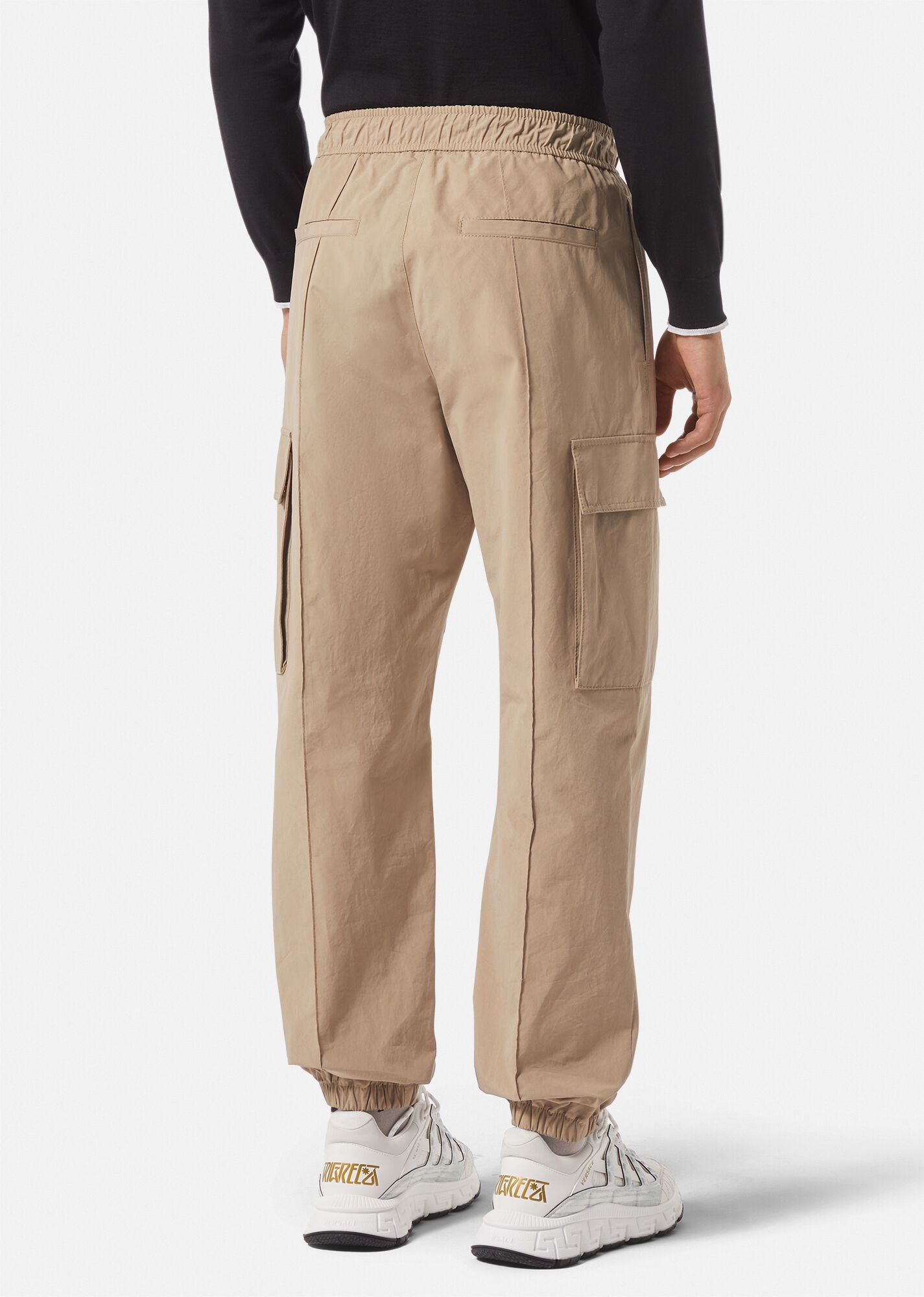 Medusa Greca Cargo Pants - 4