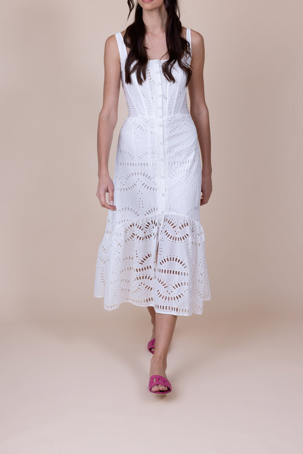 Nissy Dress - White Samoa - 5