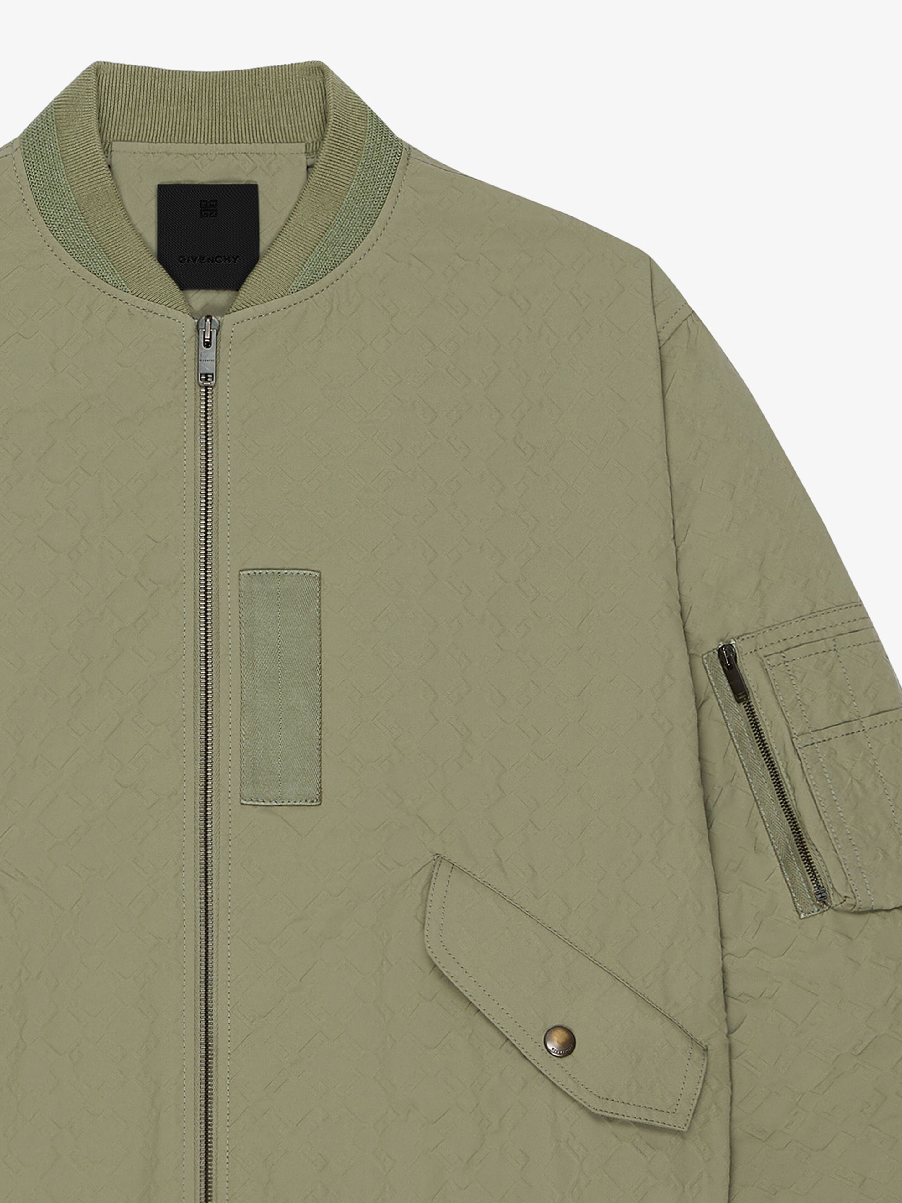 BOMBER IN TEXTURED MONOGRAM 72 - 4