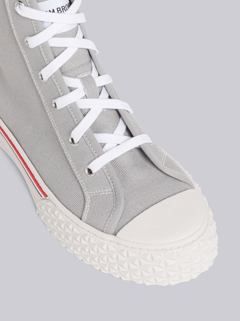 Thom Browne CANVAS TARTAN SOLE COLLEGIATE FOOTBALL HIGH TOP outlook