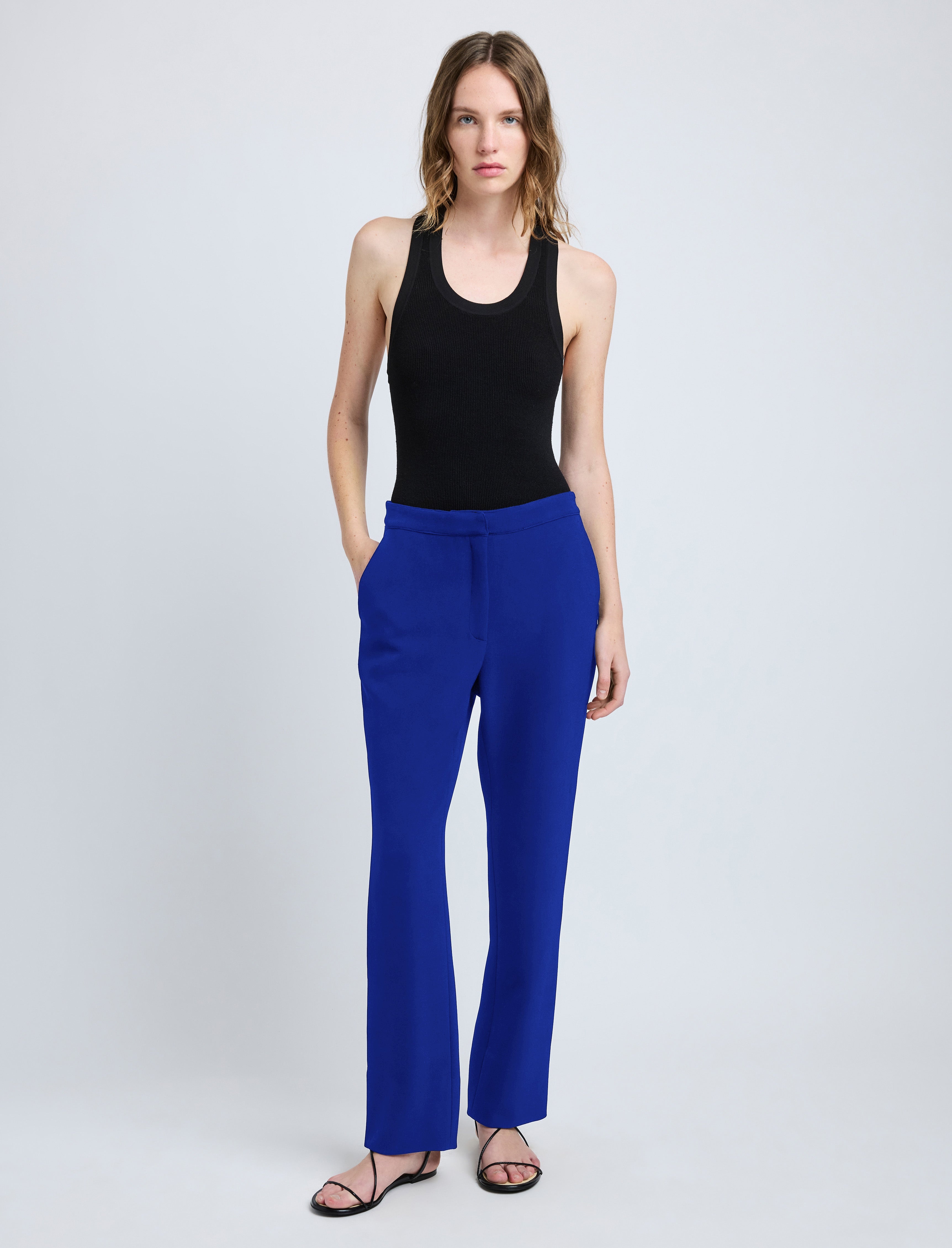Alexia Pant in Bi-Stretch Suiting - 2