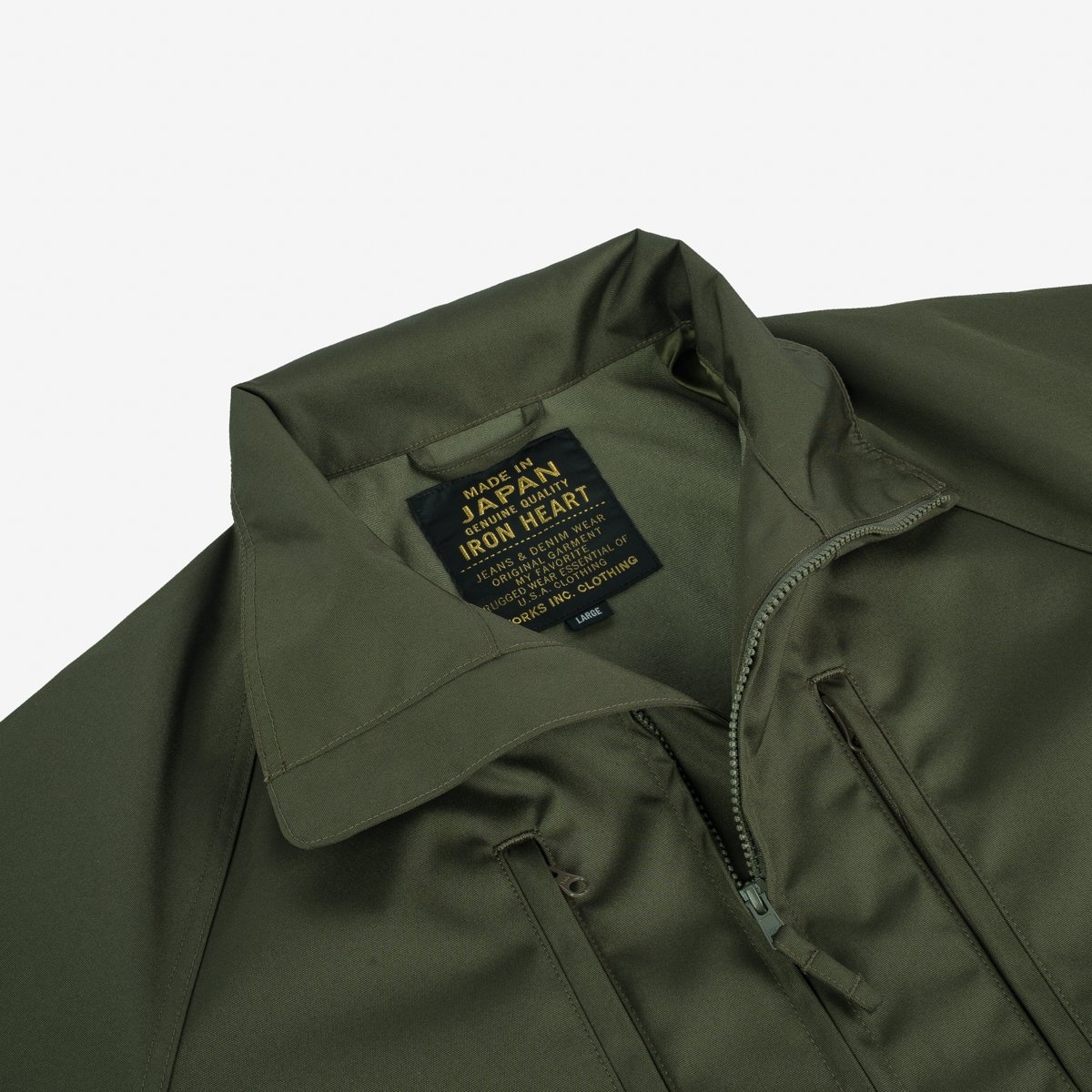 IHJ-131-OLV CORDURA® Windbreaker - Olive - 9