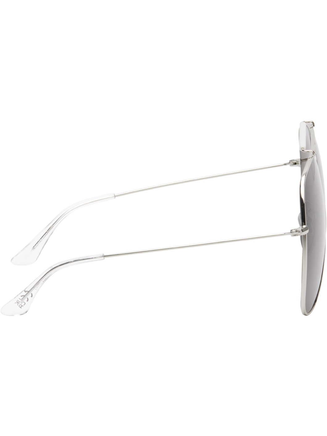 Silver Show Pilot Sunglasses - 2