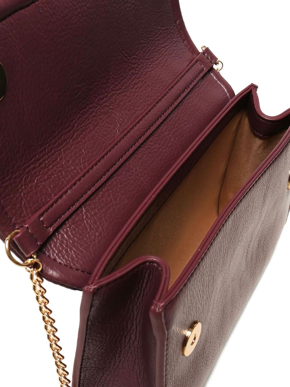 logo-plaque shoulder bag - 4