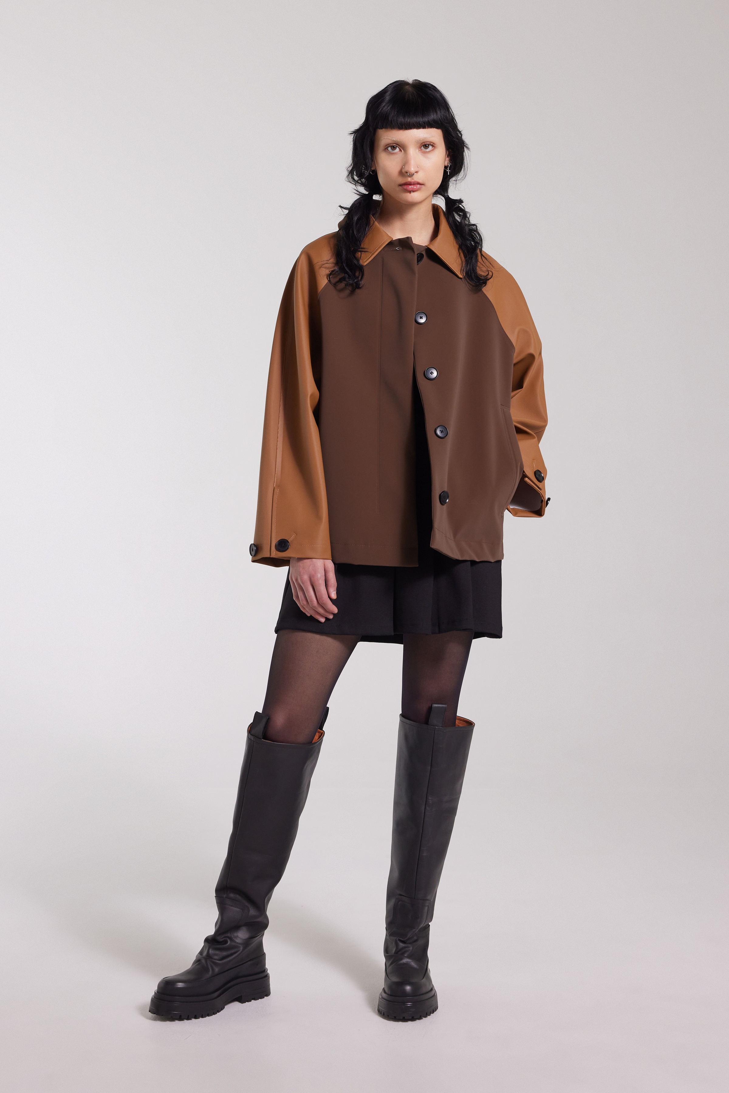 Bandhagen Raincoat Cognac - 3