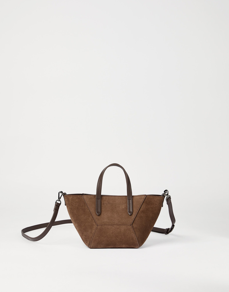 BC Duo mini bag in suede with monili 1
