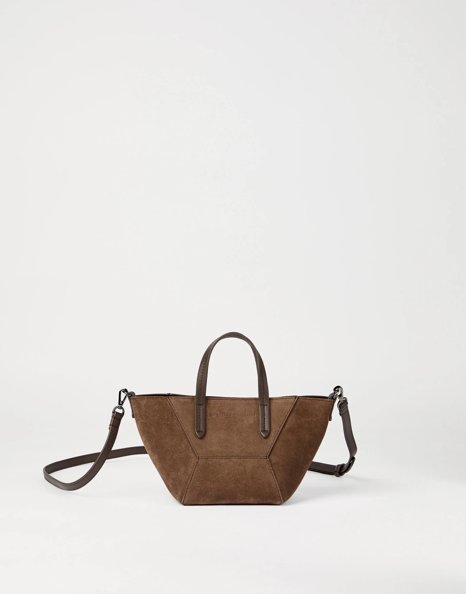 BC Duo mini bag in suede with monili - 1