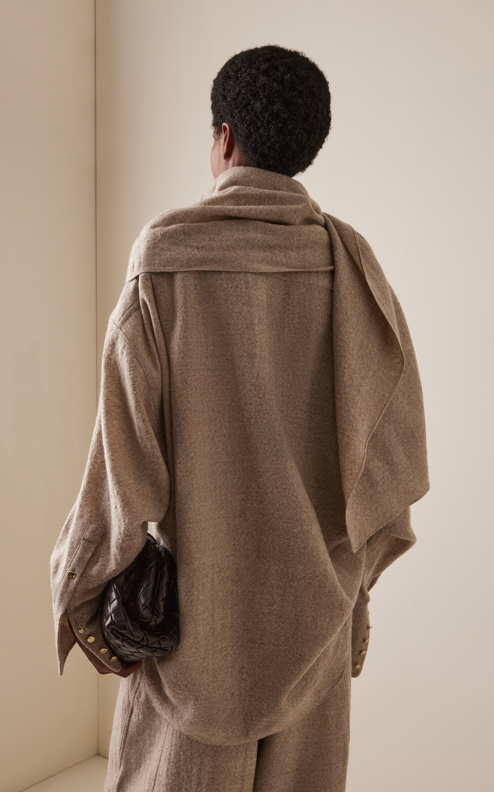 Georgia Wool Scarf Shirt neutral - 4