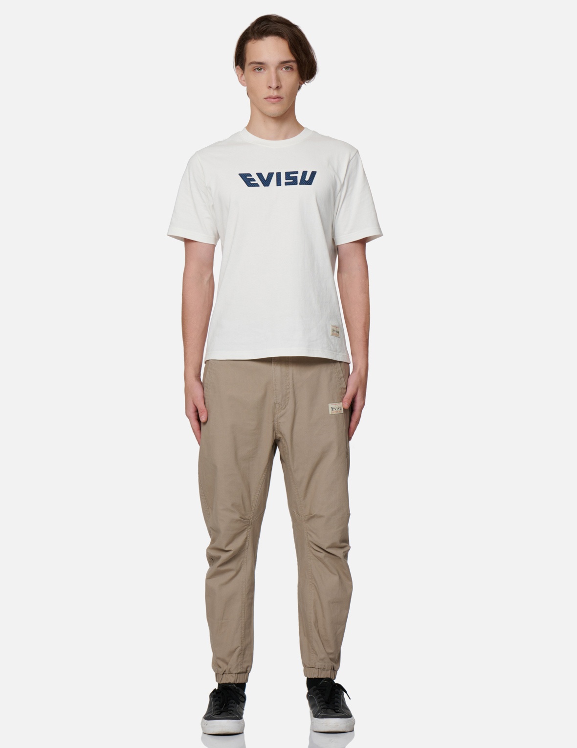 SEAGULL AND FORTUNE CAT EMBROIDERY TROUSERS - 6