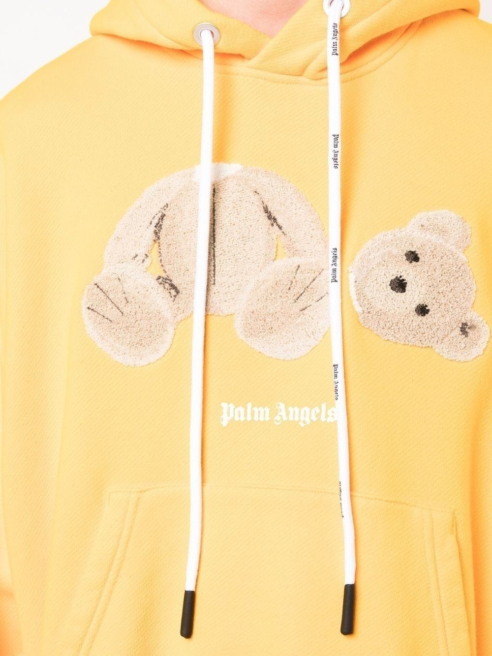 bear print hoodie - 5