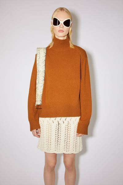 Acne Studios Turtleneck sweater - Almond brown outlook