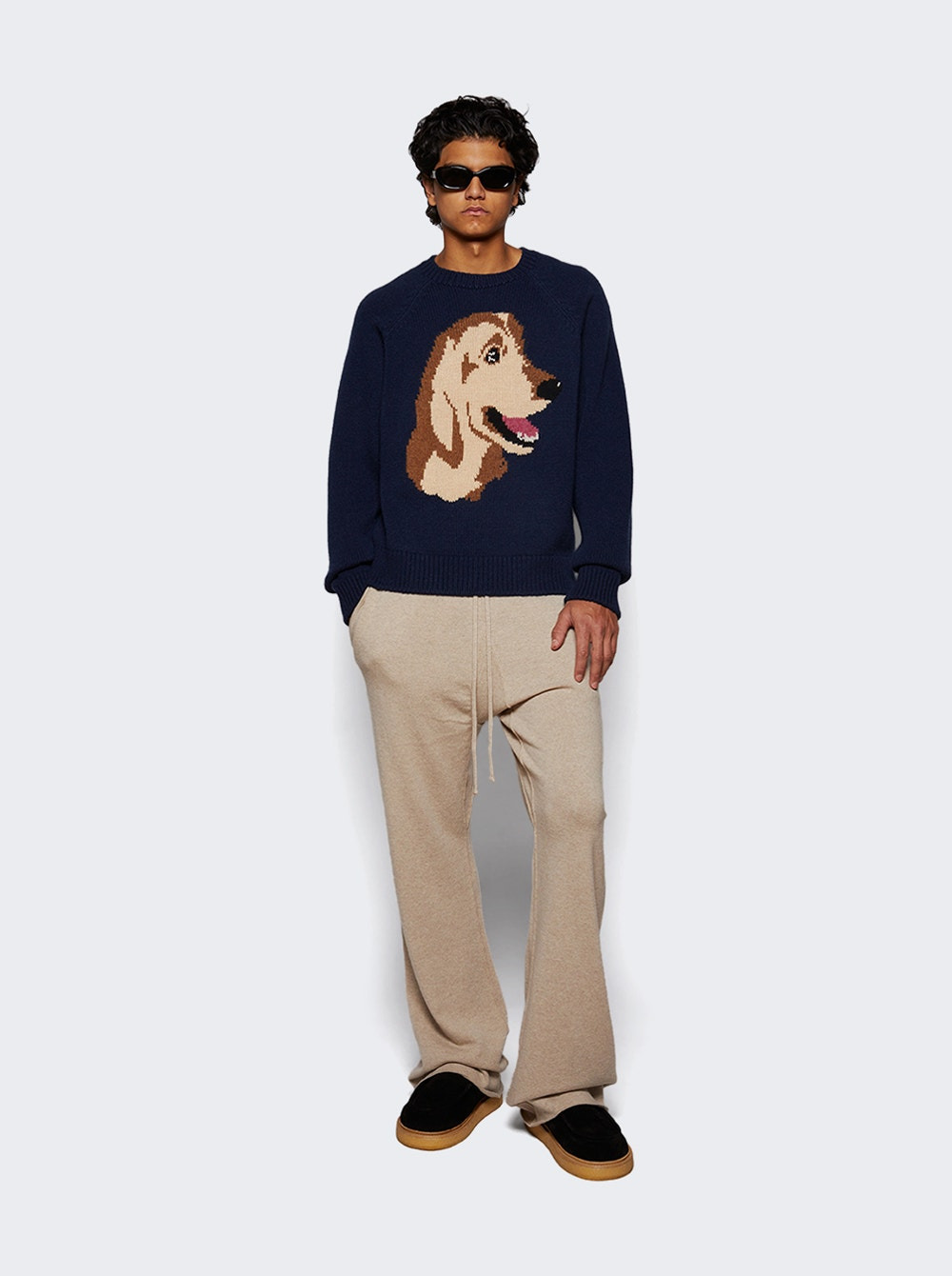 Retriever Raglan Sweater Navy - 2
