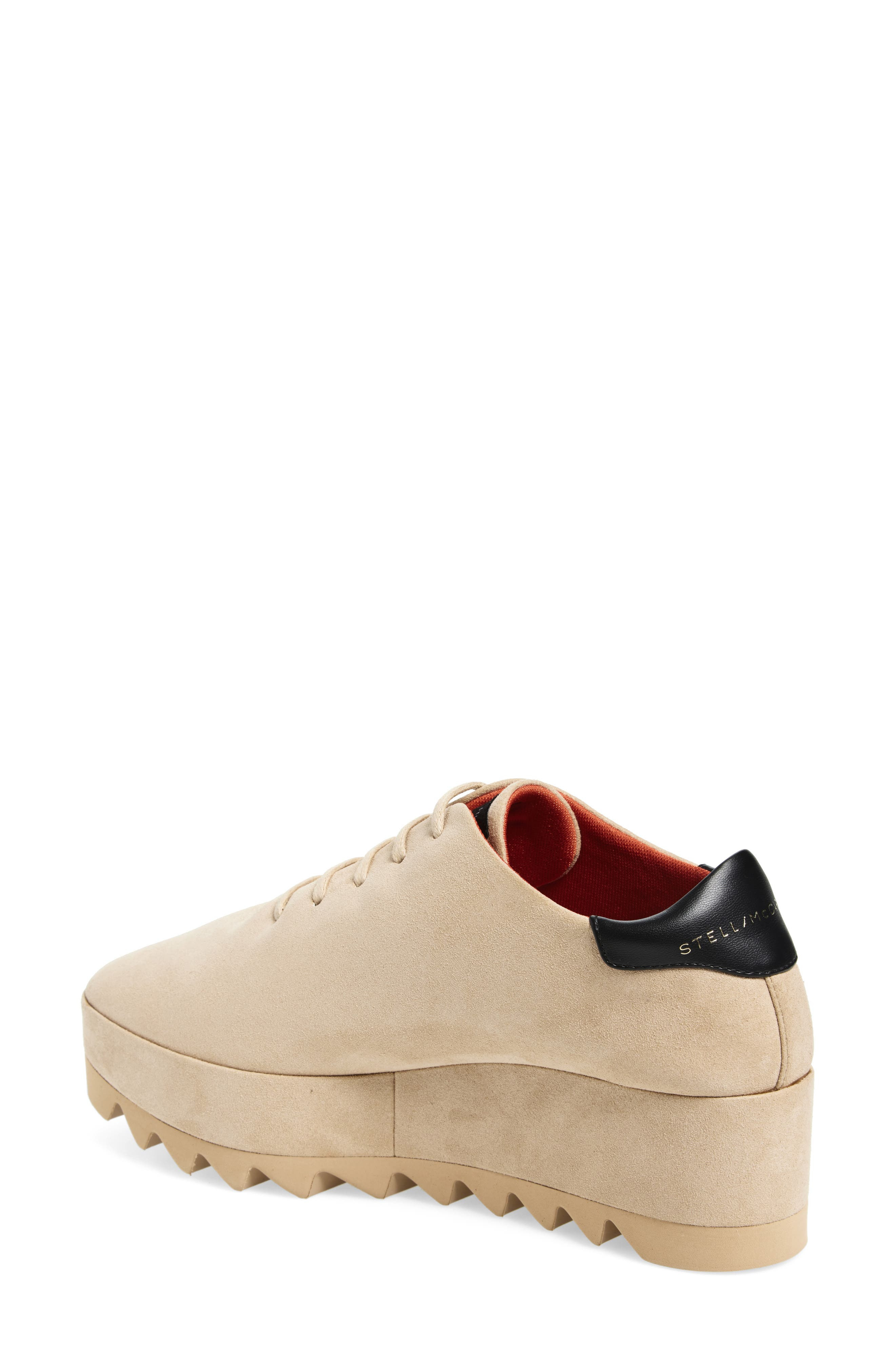 Stella McCartney Sneakelyse Platform Sneaker in Desert at Nordstrom - 2