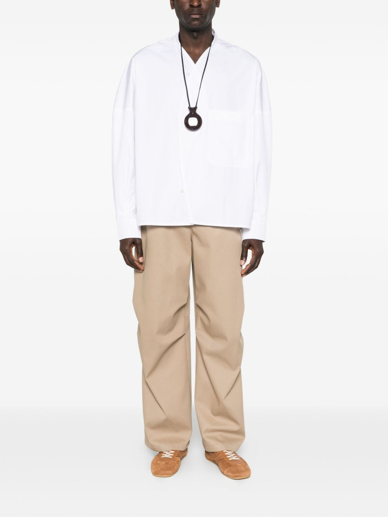 JACQUEMUS patch-pocket shirt outlook