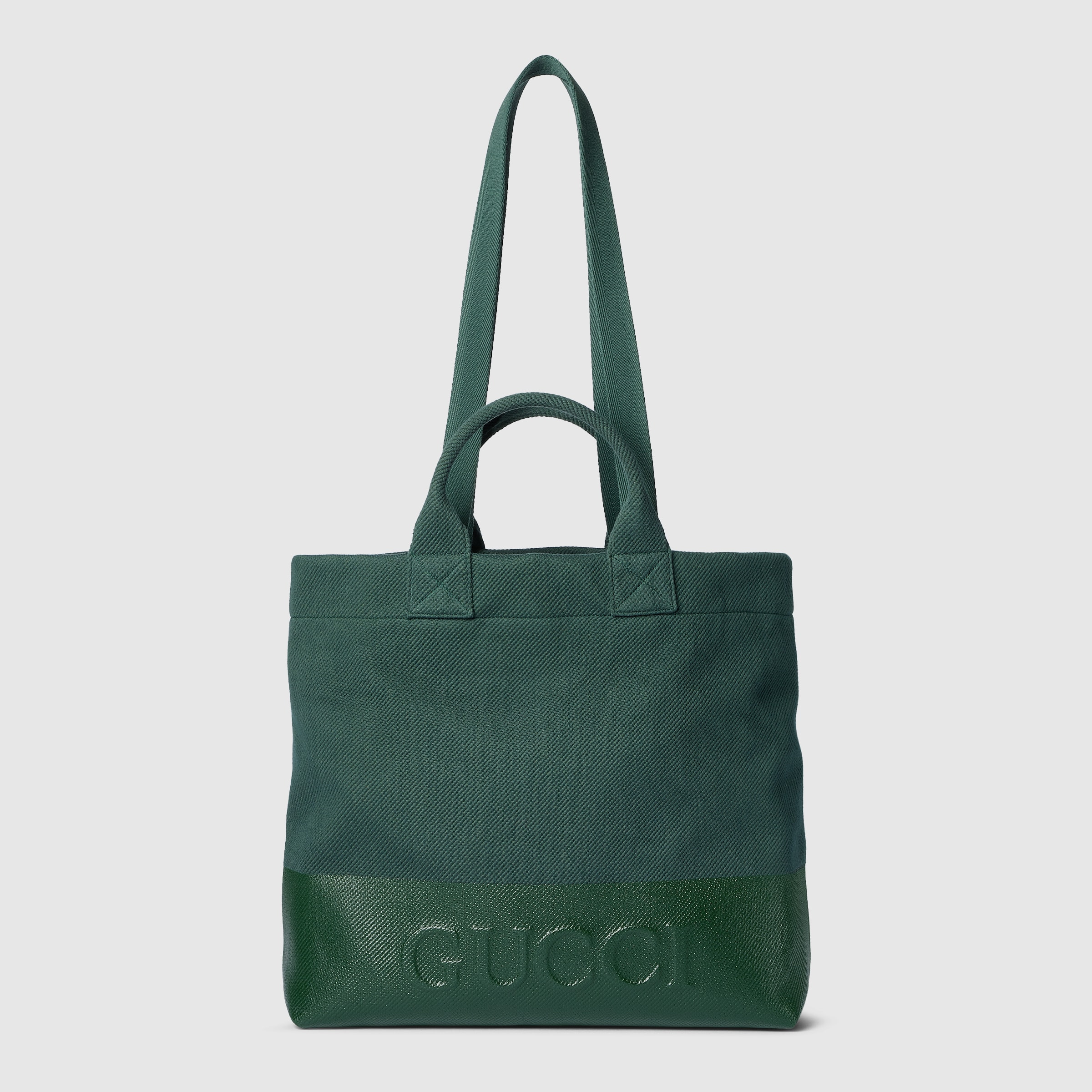 Canvas tote bag with embossed detail - 7