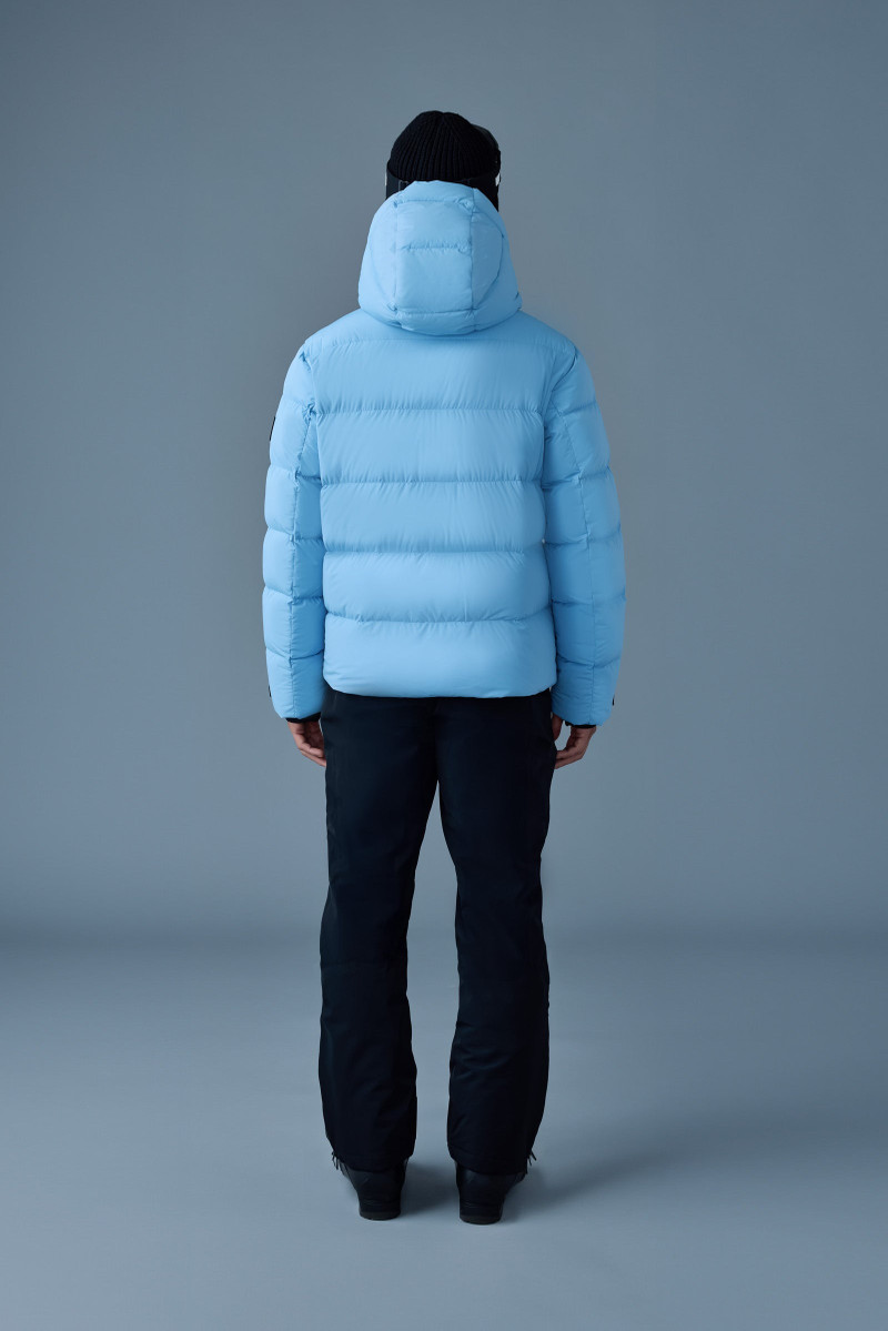 SAMUEL-SKI Medium down jacket with hood 4