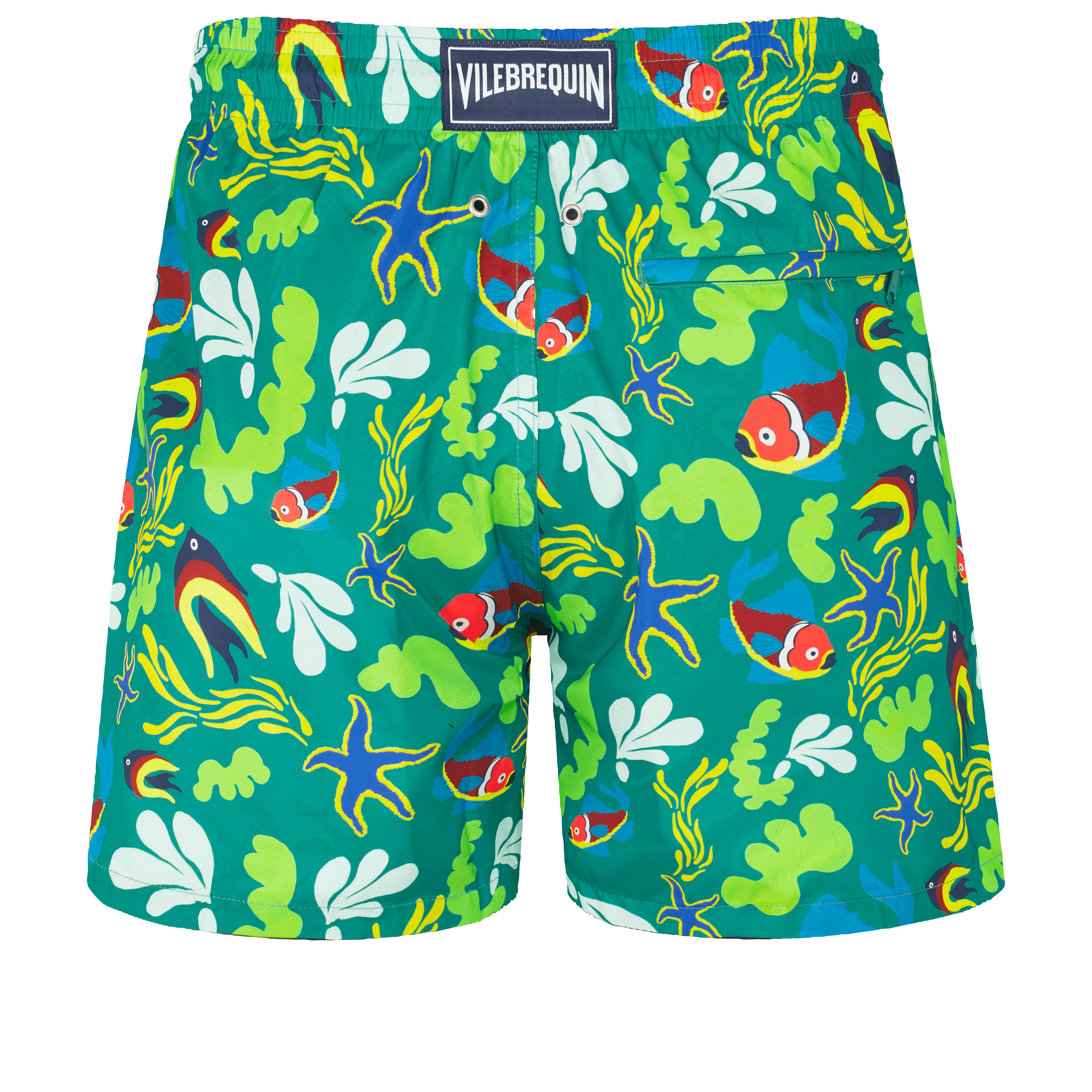 Men Swim Trunks Ultra-light and Packable Naive Fish - 2