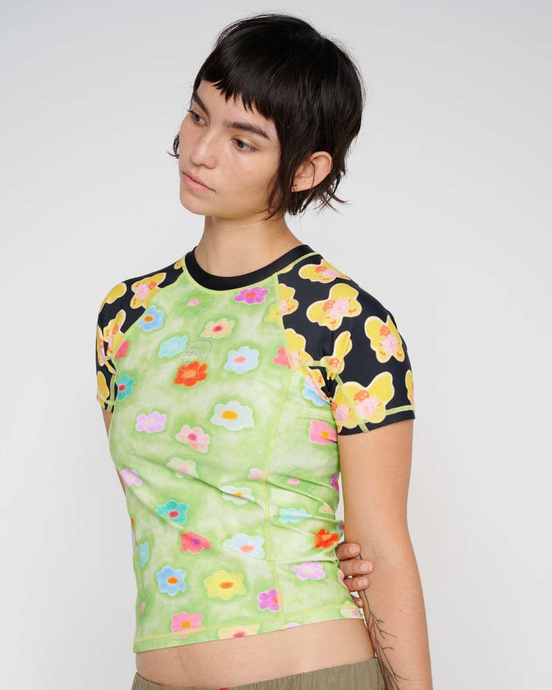 Klug Rash Guard - Green Multi 6