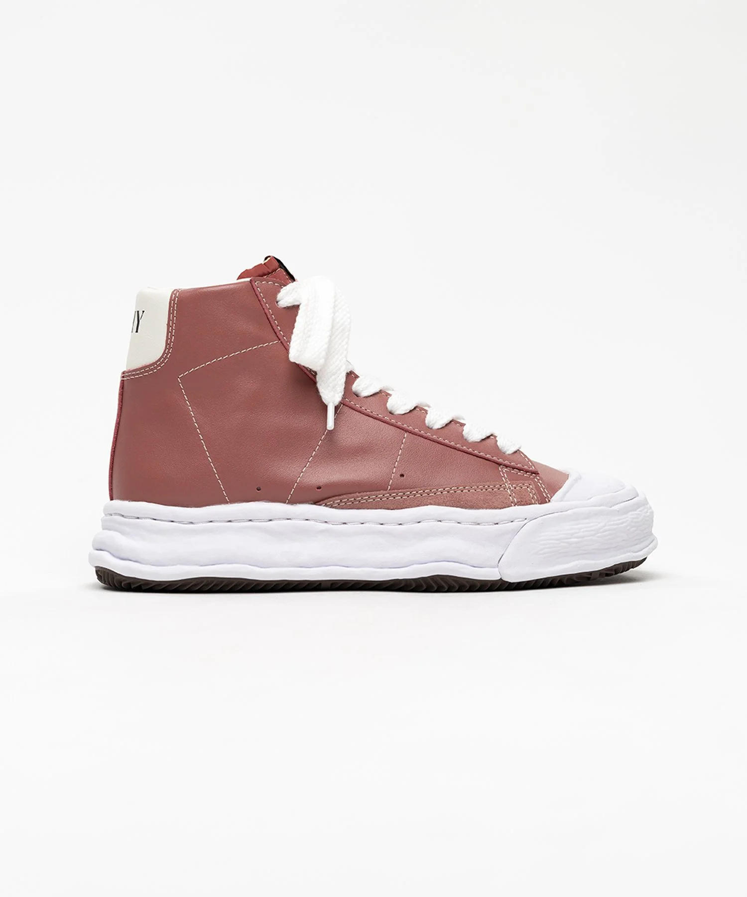 "JACKSON" OG Sole Leather High-top Sneakers - 1
