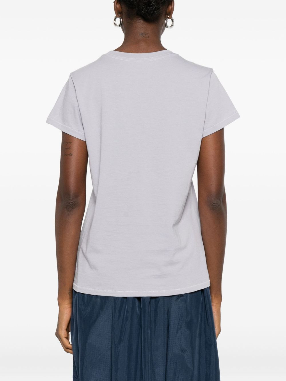 round-neck short-sleeve T-shirt - 4