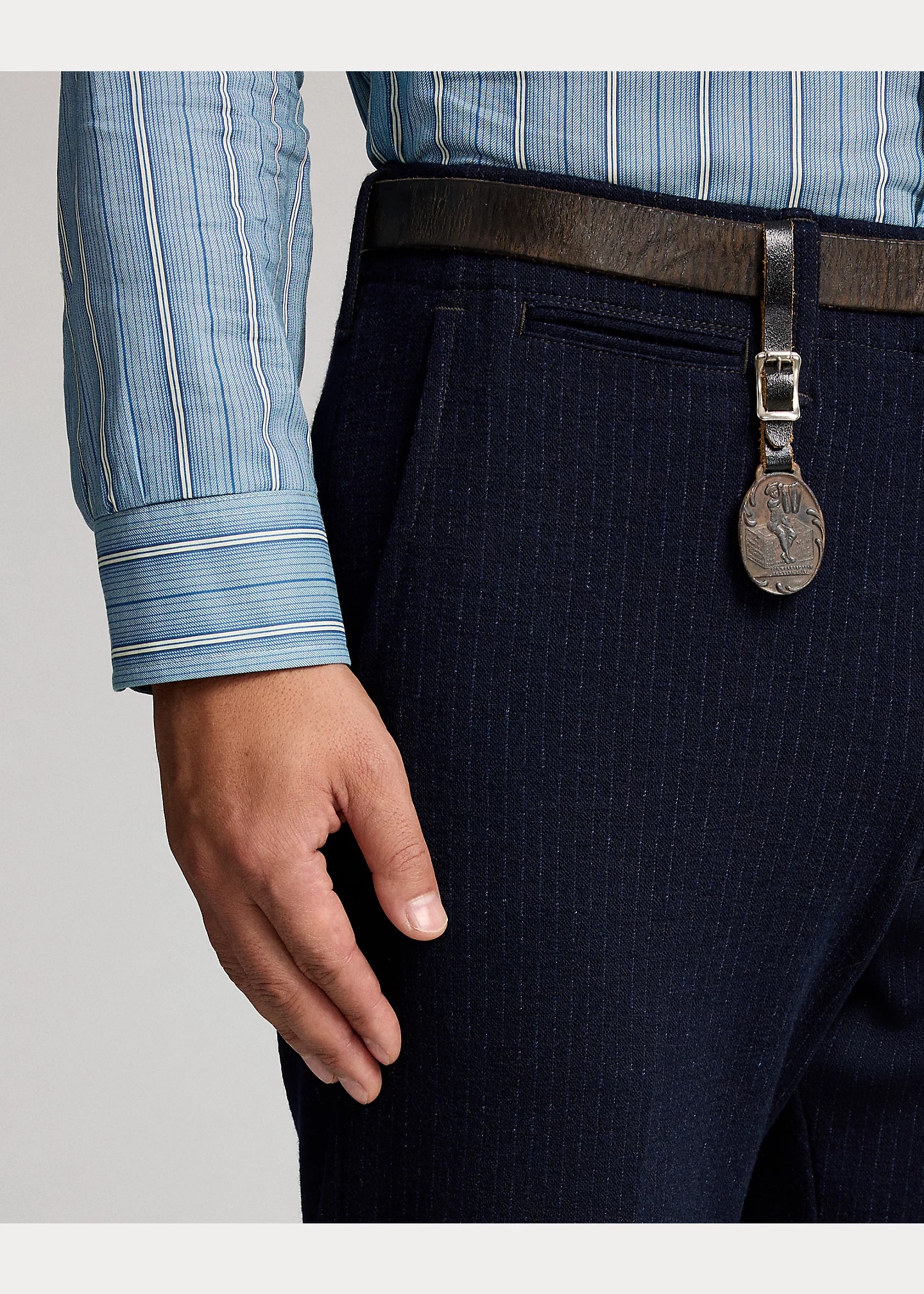 Jacquard-Knit Officer’s Pant - 5