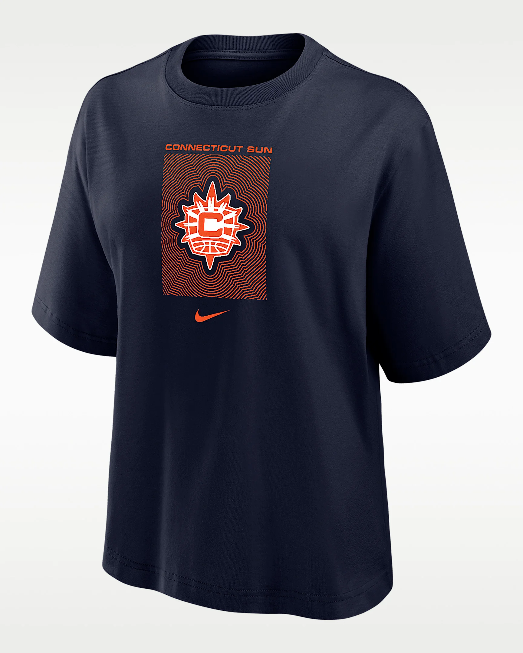 Connecticut Sun Women's Nike WNBA Boxy T-Shirt - 1