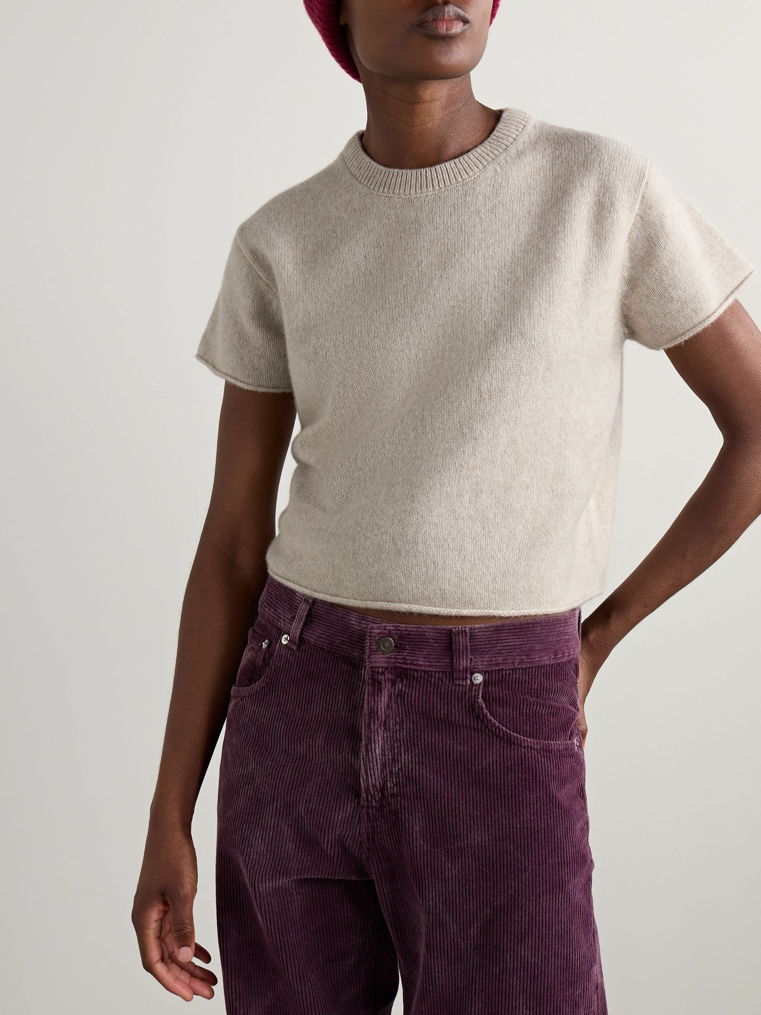Cashmere sweater Ecru - 3