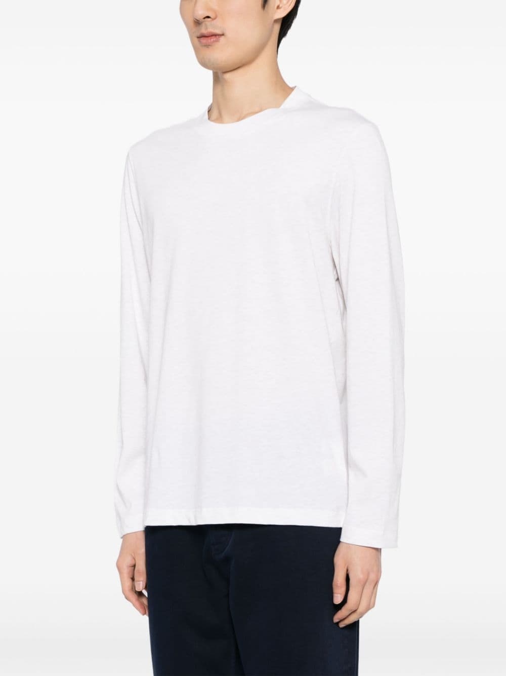 long-sleeve cotton T-shirt - 3