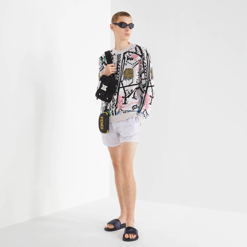 FENDI Multicolor knit pullover outlook