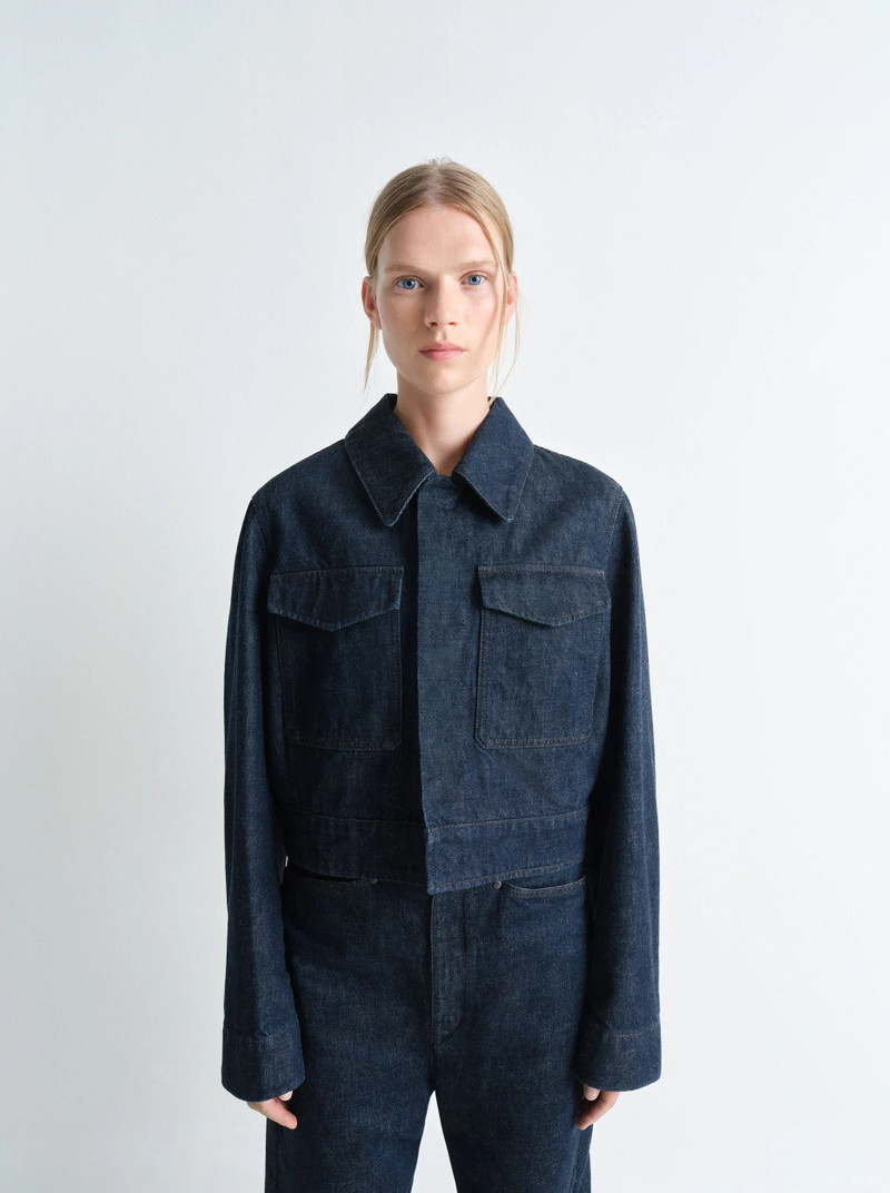 Lemaire TWO POCKET CROPPED JACKET outlook