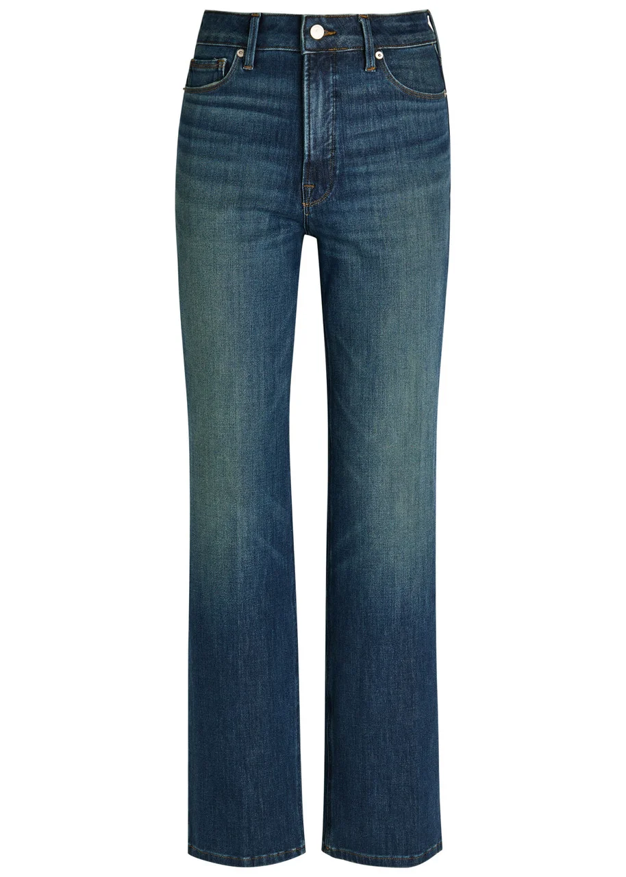 Good American Good True Straight-leg Jeans - 1