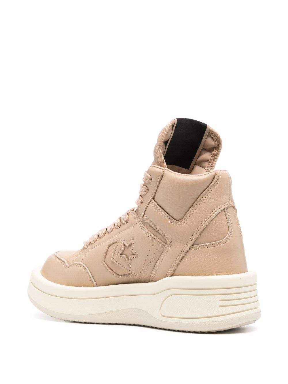 x DRKSHDW Turbowpn leather sneakers - 3