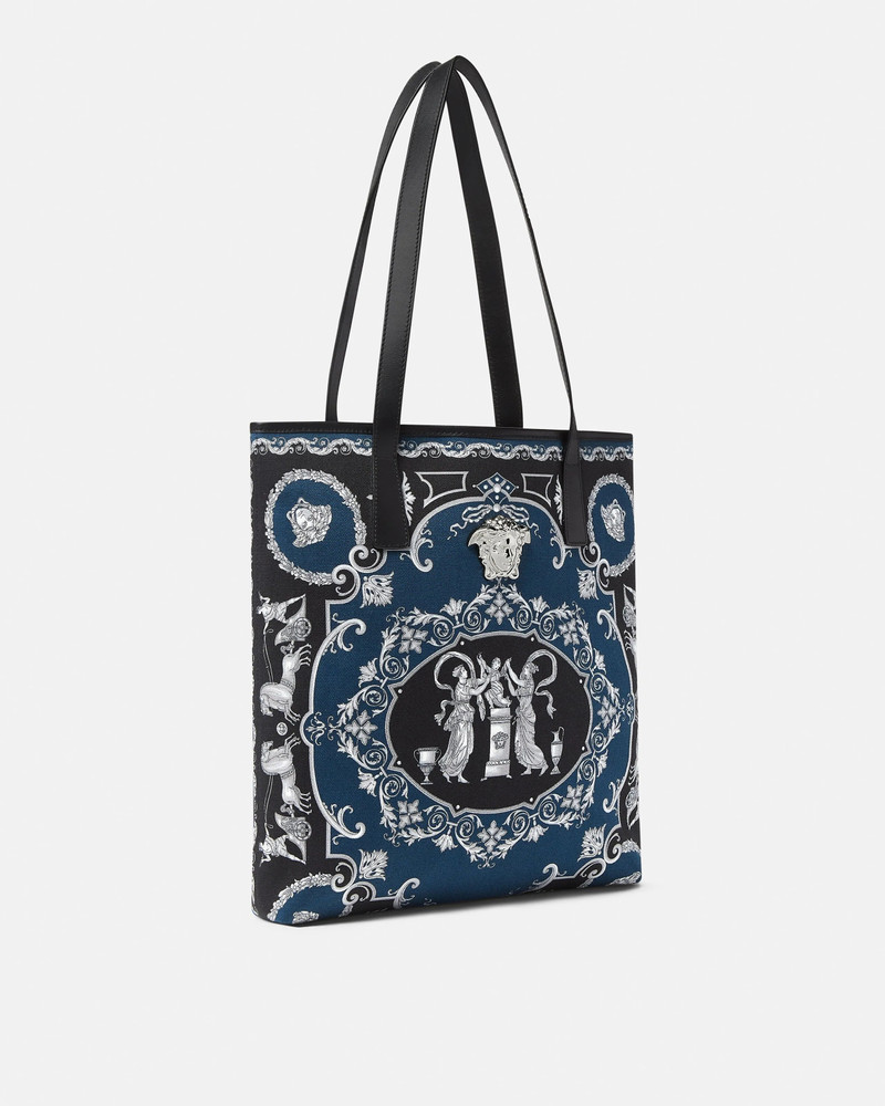 VERSACE La Medusa Printed Canvas Tote outlook