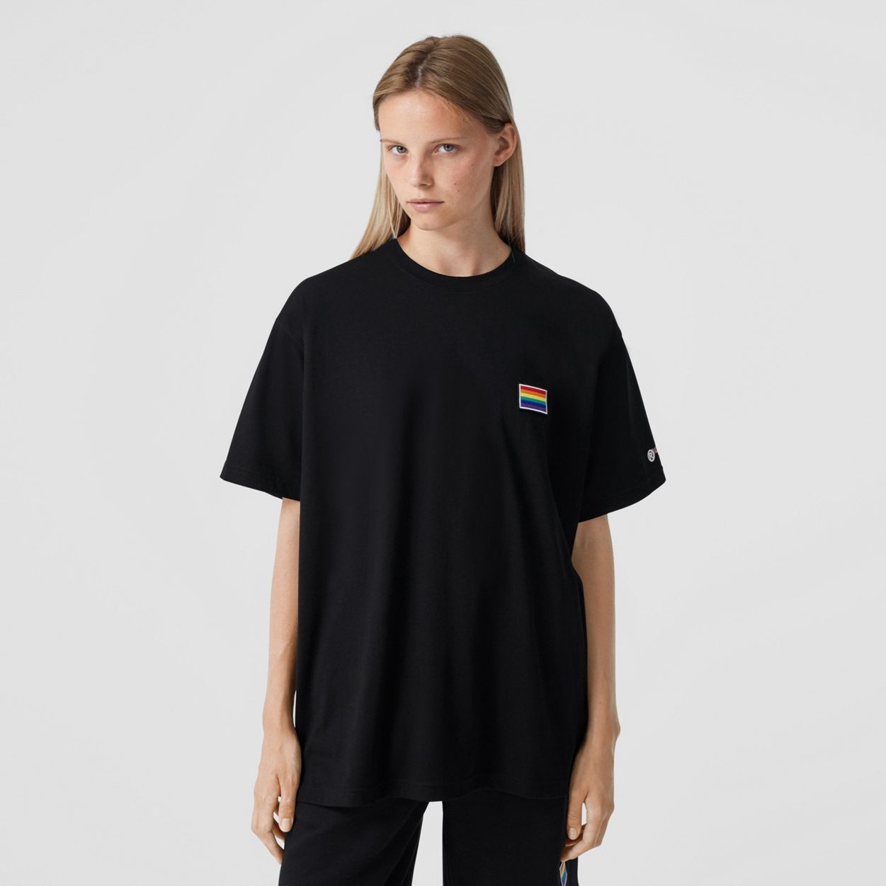 Rainbow Appliqué Cotton T-shirt – Unisex - 10