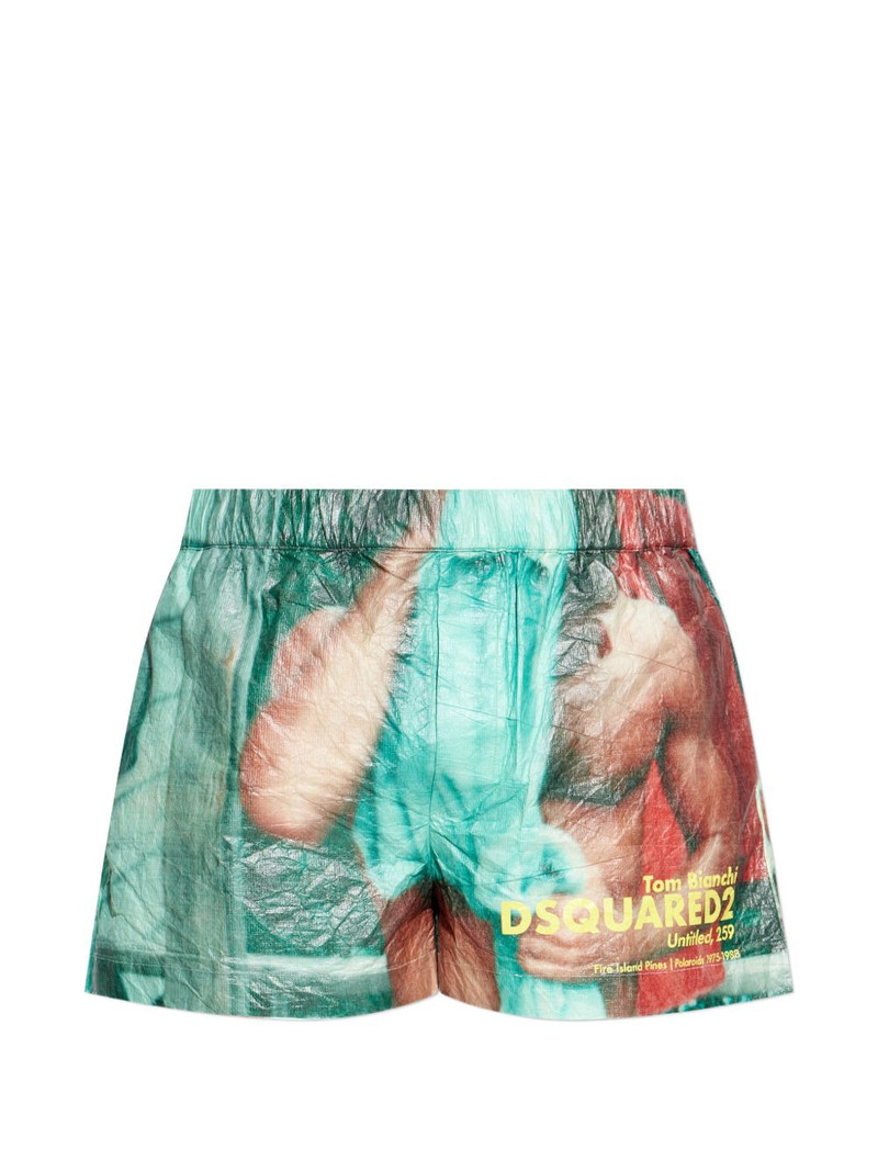 x Tom Bianchi graphic-print swim shorts 5
