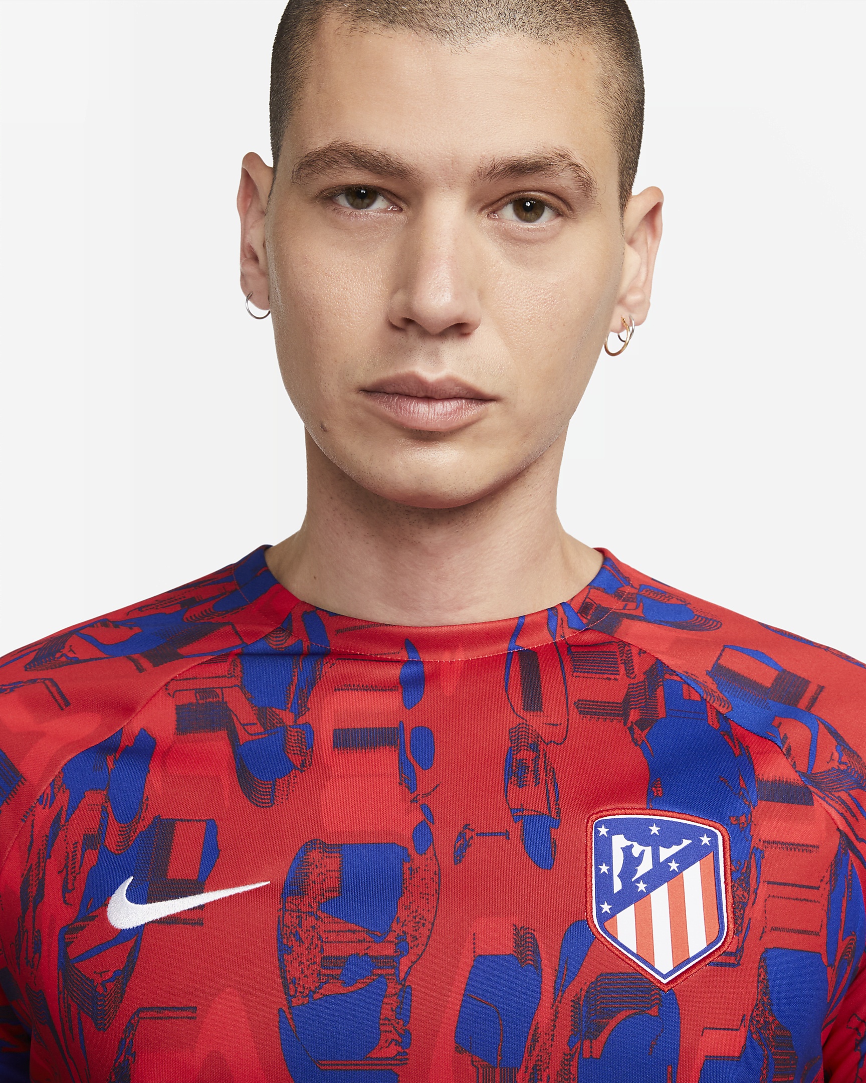 Atlético Madrid Academy Pro Nike Men's Dri-FIT Pre-Match Soccer Top - 3