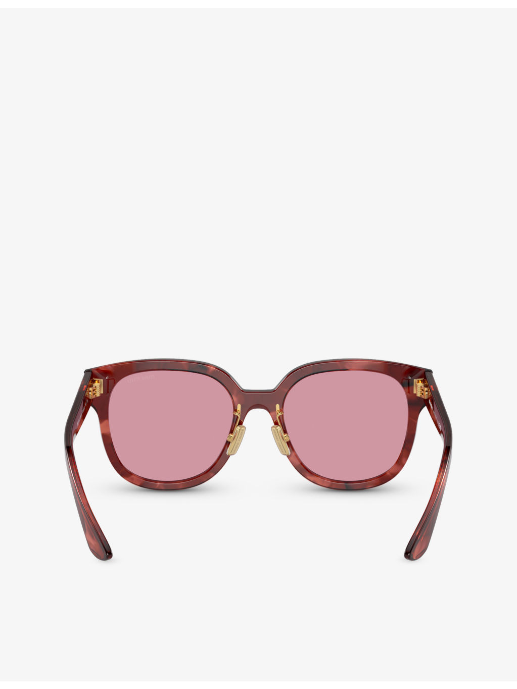MU 01ZS square-frame tortoiseshell acetate sunglasses - 4