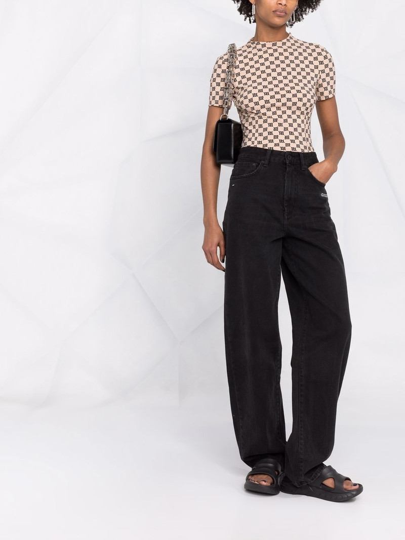 MISBHV monogram-print T-shirt outlook